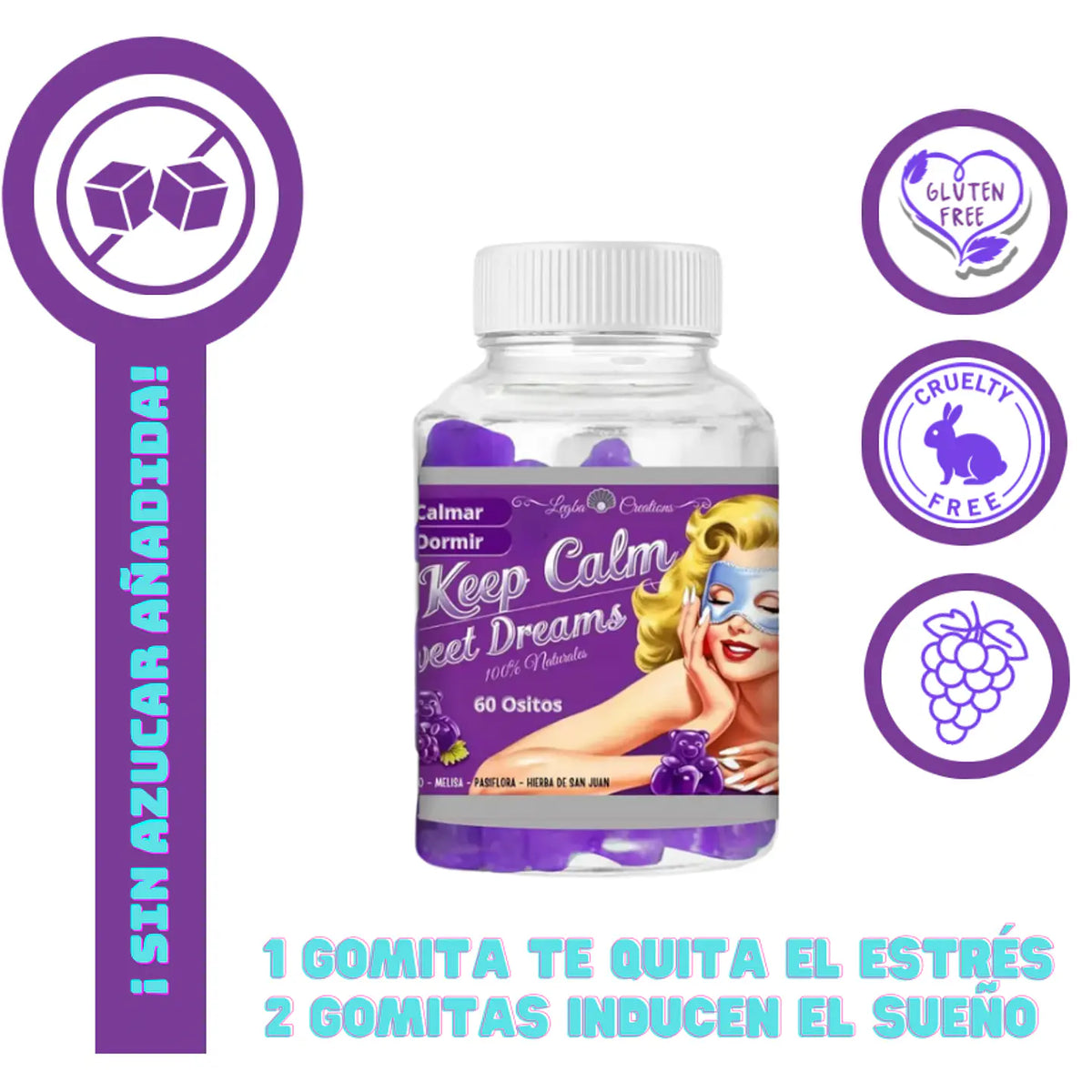 Gomitas Anti Estrés y Conciliadoras de sueño