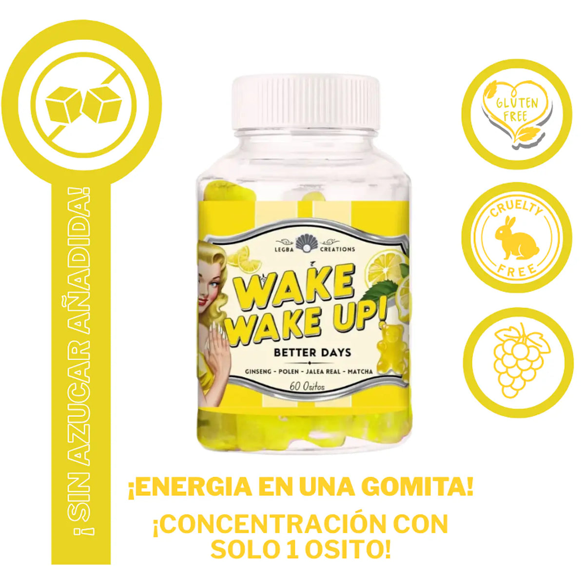 Gomitas Concentracion y Energia
